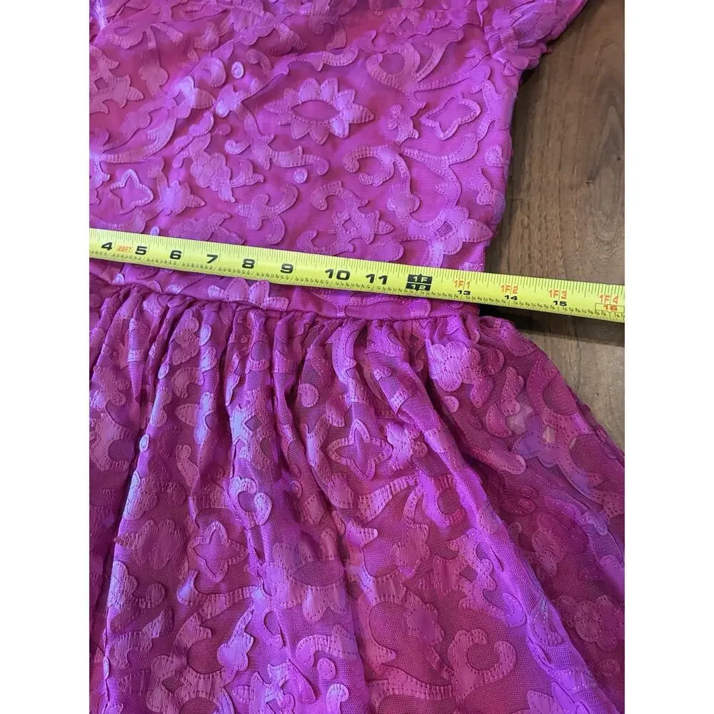 Merry Magenta Dress for Girls American Girl Size 12